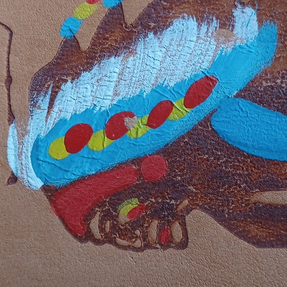 Vintage 1940s  Leather Bound Native American Autograph Banff Souvenir Book - Picture 5 of 12